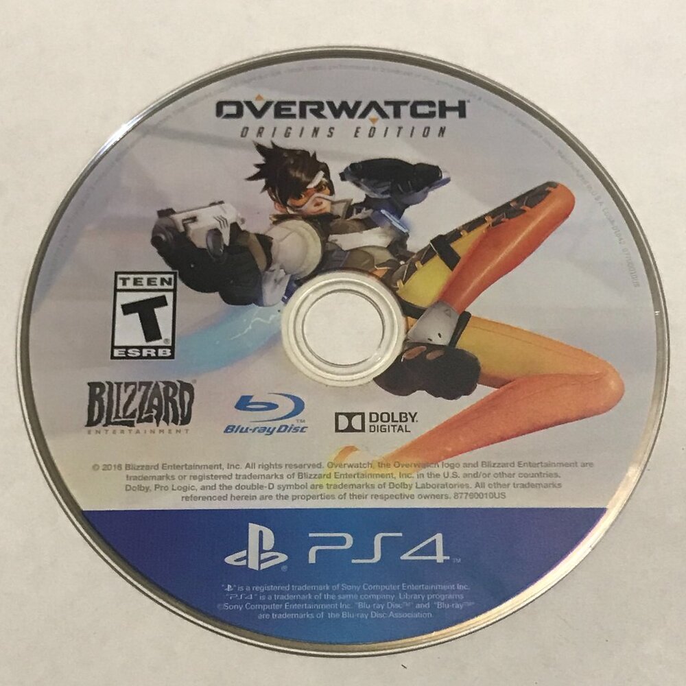 Overwatch Origins Edition (Sony PlayStation 4, 2016) PS4 Tested